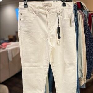 Liverpool Jeans Company Women's Cream Skinny Jeans